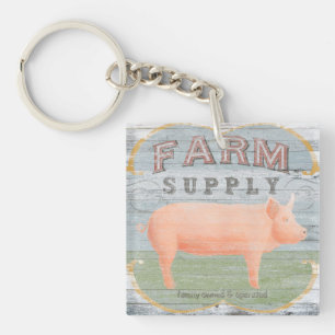 Farm Supply Keychain
