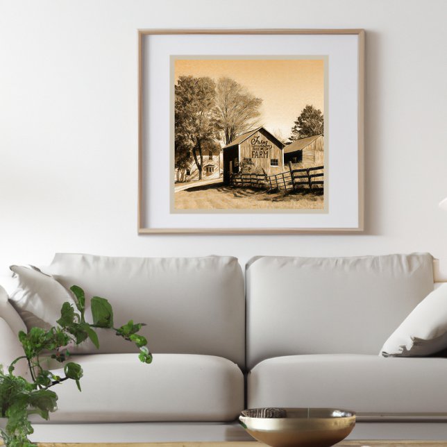 Farm Sweet Farm Country Homestead Poster (Creator Uploaded)