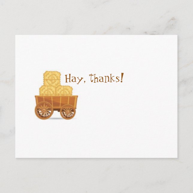 Farm Thank You Postcard (Front)
