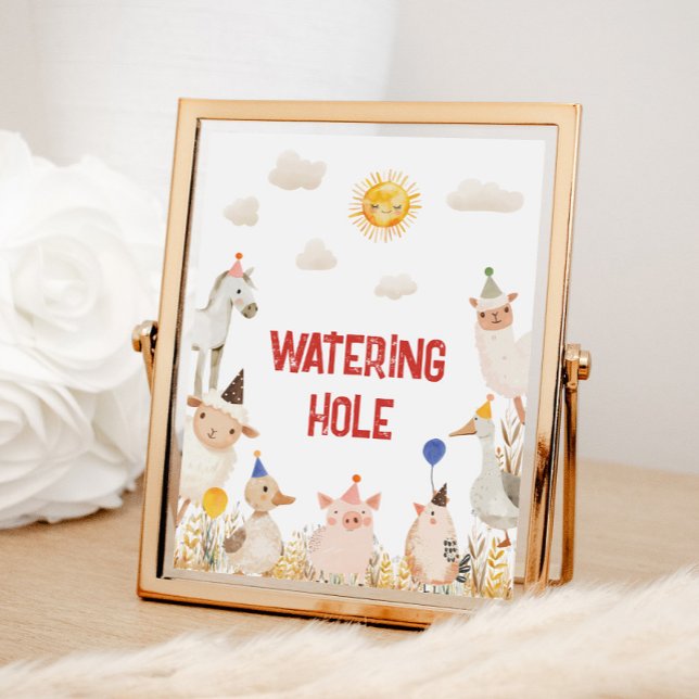 Farm Themed Gifts Birthday Sign (Creator Uploaded)