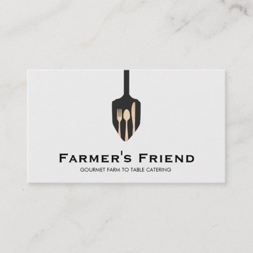 Farm to Table Cuisine Catering Caterer Business Card