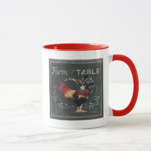 Farm to Table Rooster Mug
