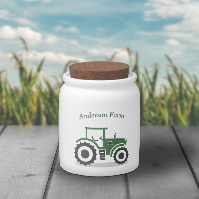 Farm Tractor Candy Jar (Farm Tractor Candy Jar)
