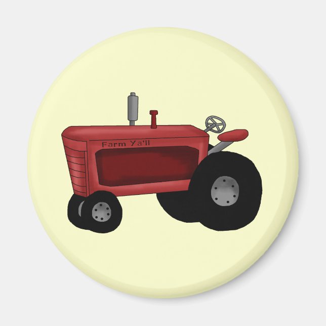 Farm Tractor Magnet (Front)