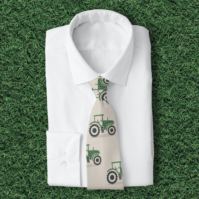 Farm Tractor Neck Tie (Farm Tractor Necktie)