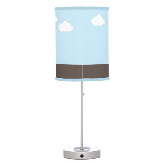 Farm Tractor Personalized  Table Lamp (Back)