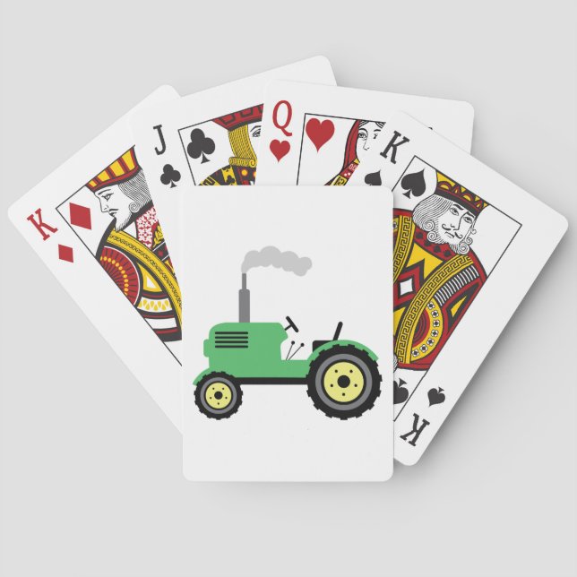Farm Tractor Poker Cards (Back)