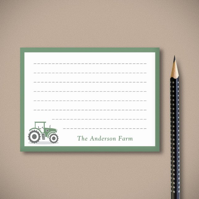 Farm Tractor Post-it Notes (Farm Tractor Post-it Notes)