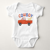 Farm Truck Baby Bodysuit