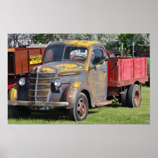 Farm Truck from Yesteryear Poster