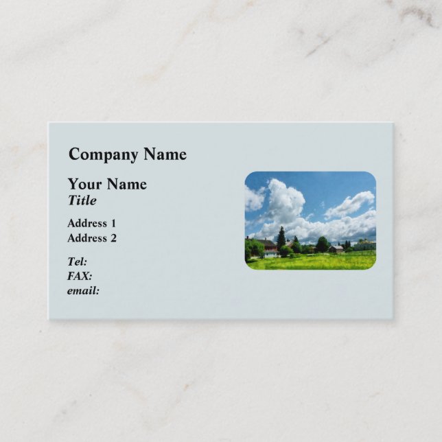 Farm Vista Business Card (Front)