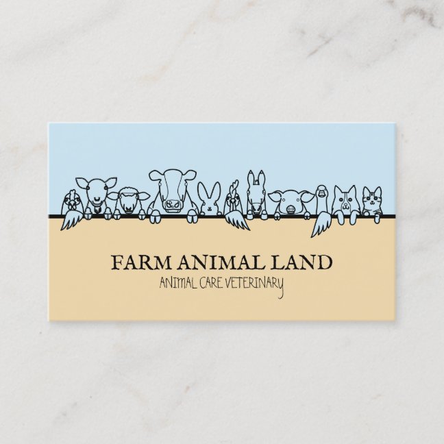 Farm Watch Service Business Card