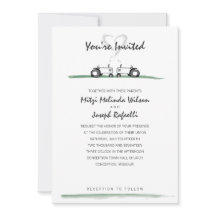 Farm Wedding Invitation -- Classic Style