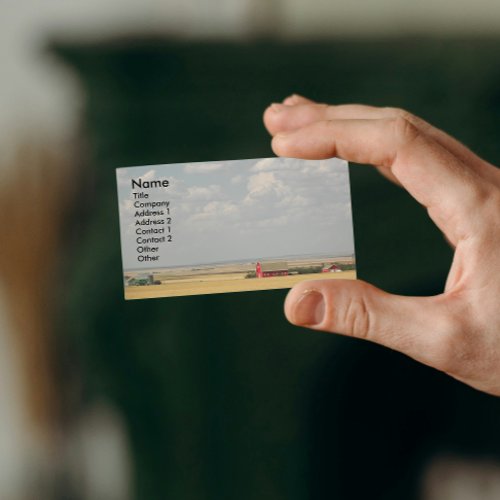 Wheat Fields Business Card