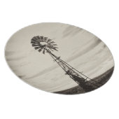 Farm Windmill Dinner Plate (Right Side)