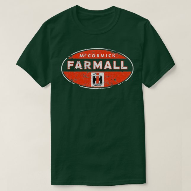 Farmall Tractor  T-Shirt (Design Front)