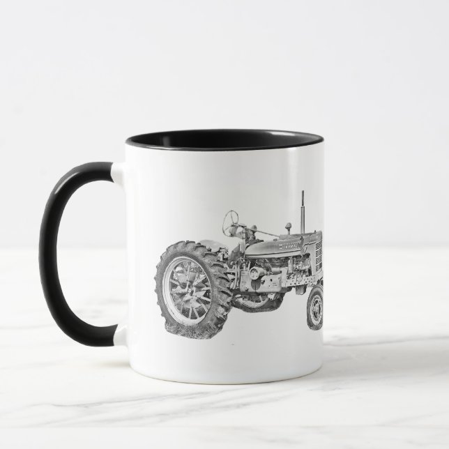 Farmall Tractor - Two Sided Mug (Left)