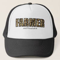 Farmer and Proud of it! Farming Country Soybean Trucker Hat