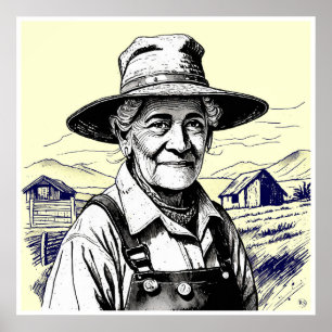 Farmer - Archival Art Print