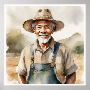 Farmer - Archival Art Print