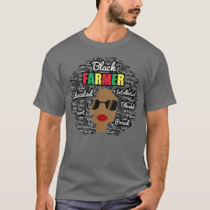 Farmer Black History Month  For Women  T-Shirt