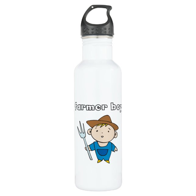 Farmer Boy Water Bottle (Front)
