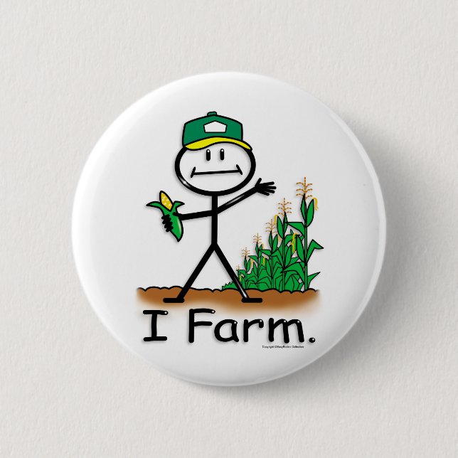 Farmer Button (Front)