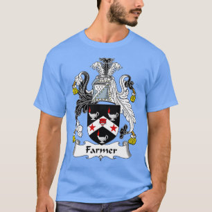 Farmer Coat of Arms Family Crest T-Shirt