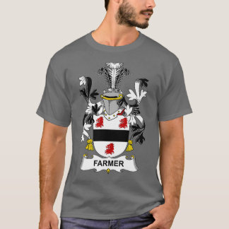 Farmer Coat of Arms - Family Crest   T-Shirt
