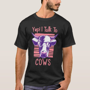 Farmer Cow T-Shirt