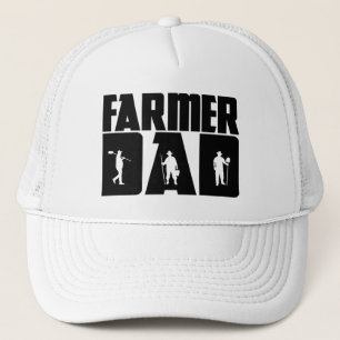 Farmer Dad - Farming Father's Day Trucker Hat