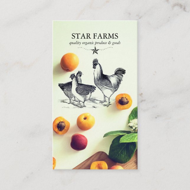 Farmer Farm Business Card (Front)