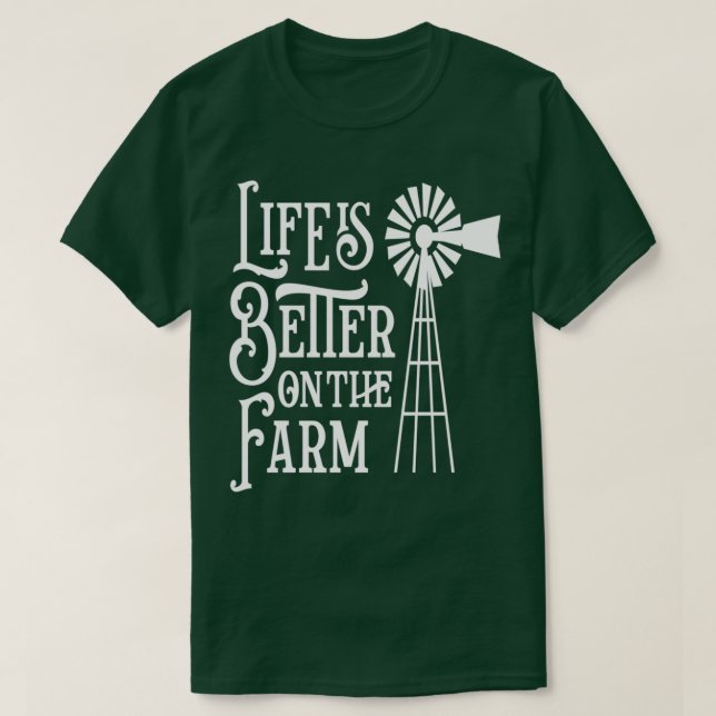 Farmer Farmer Gift Agriculture Farmer  T-Shirt (Design Front)