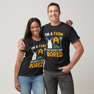 Farmer Farming Agriculture Tractor Driver Gift T-Shirt