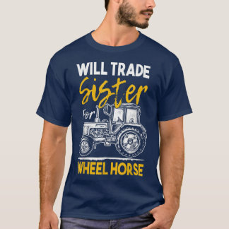 Farmer Farming Tractor Gift T-Shirt