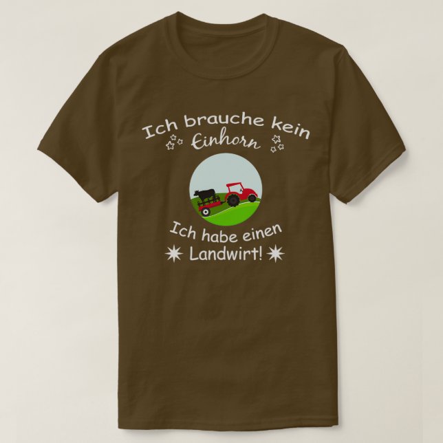 Farmer Funny Farmer  T-Shirt (Design Front)
