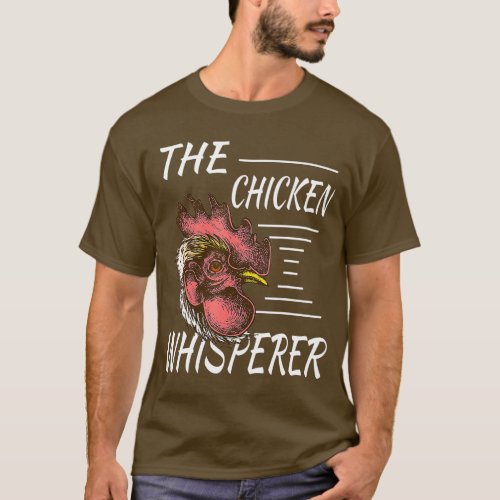Farmer Gift Idea For Chicken Owner Funny Farming T_Shirt