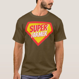 Farmer Gifts Super Farmer  T-Shirt
