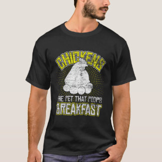 Farmer Gifts - The Pet That Poops Breakfast - Funn T-Shirt