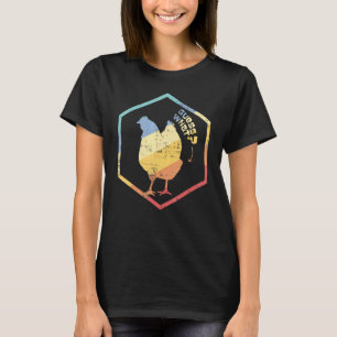 Farmer Joke Guess What Chicken Butt Design T-Shirt
