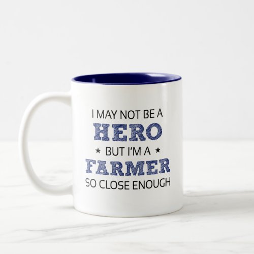 Farmer Novelty Two_Tone Coffee Mug