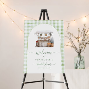 Farmer Off the Market Bridal Shower Welcome Foam Board