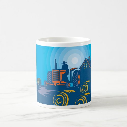 Farmer On A Tractor Coffee Mug