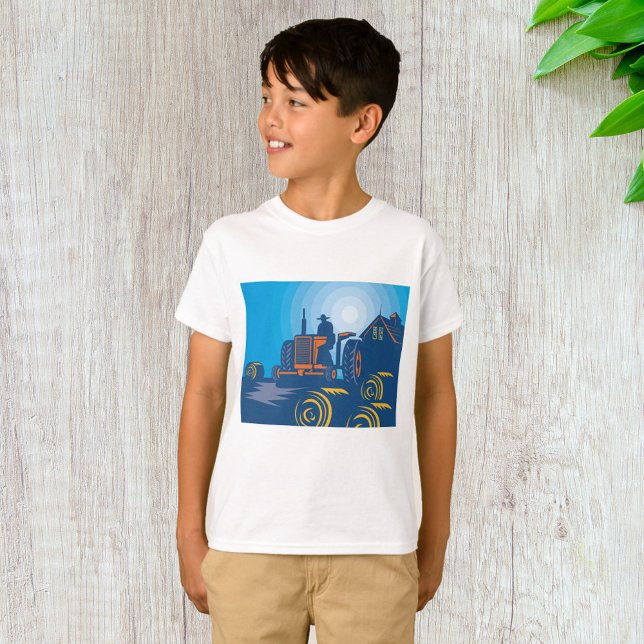 Farmer On A Tractor T-Shirt (Creator Uploaded)