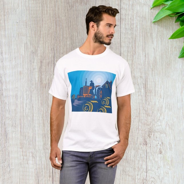 Farmer On A Tractor T-Shirt (Creator Uploaded)