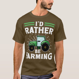 Farmer Outfit for Men Dad Farming Gift  (3)  T-Shirt