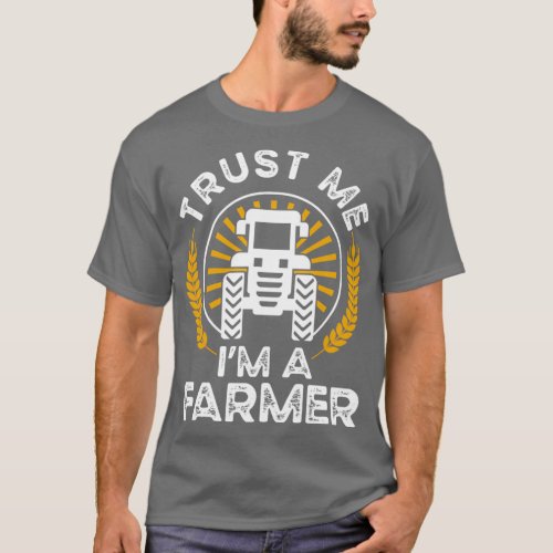 Farmer Outfit for Men Farming Gift 4  T_Shirt