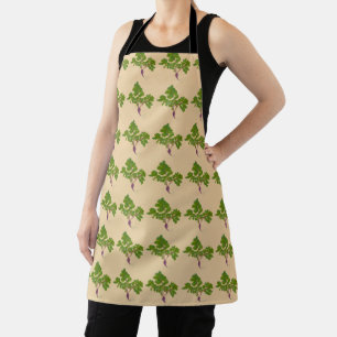 Farmer Radish Turnips Plants Gardening Pattern   Apron