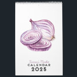 Farmer’s Market 2025 Vegetable Calendar<br><div class="desc">This 2025 calendar features a charming collection of hand-drawn seasonal vegetables for every month. With beautiful illustrations of farm-fresh produce, this calendar is perfect for anyone who loves gardening, healthy eating, or farmers' markets. Stay organized throughout the year with this artistic celebration of vegetables, bringing natural beauty and simplicity to...</div>