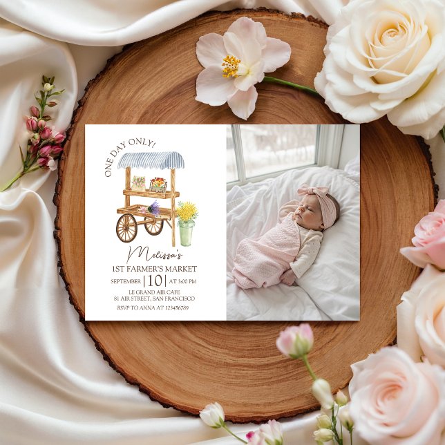 Farmer’s Market Photo Invitation (Creator Uploaded)